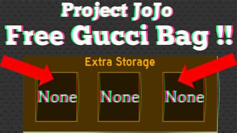 project jojo gucci bag script site v3rmillion.net|project jojo nova scripts.